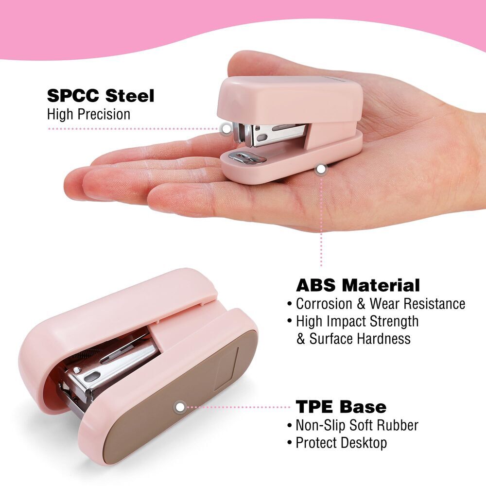 WORKPRO Mini Stapler Stapler Set 1 Staple Remover 2 Stapler 2000 Standard Staple