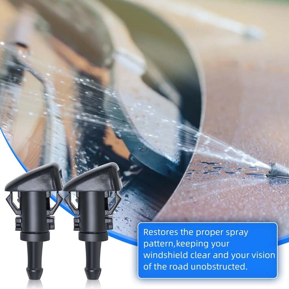 Windshield Washer Nozzle For DODGE RAM 1500 2500 3500 2013 2014 2015 2016 2017