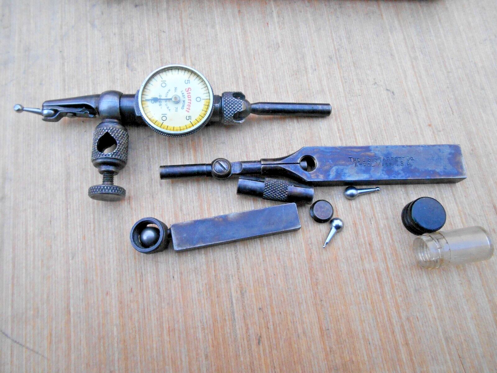 STARRETT 711 LASTWORD DIAL INDICATOR , .0005"