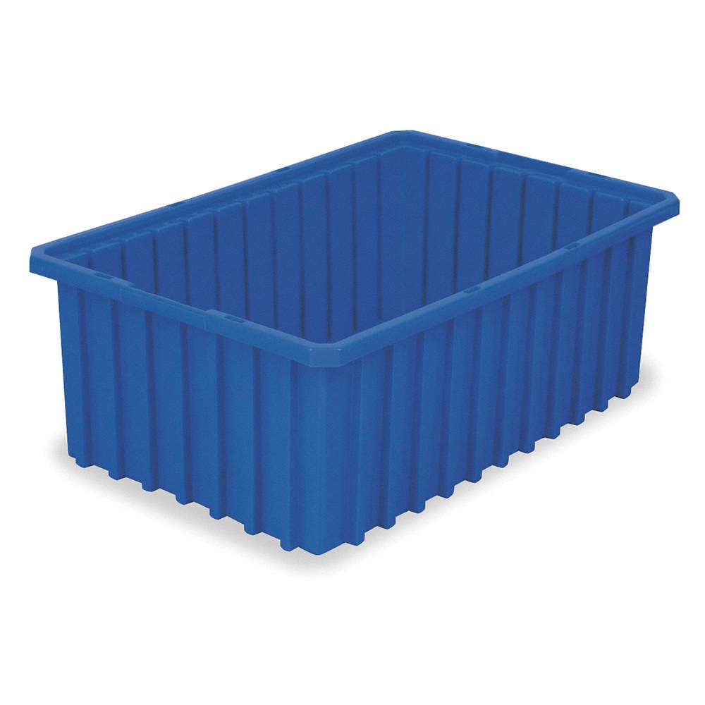 AKRO-MILS 33166BLUE Divider Box,Blue,Polymer,18 2RV39