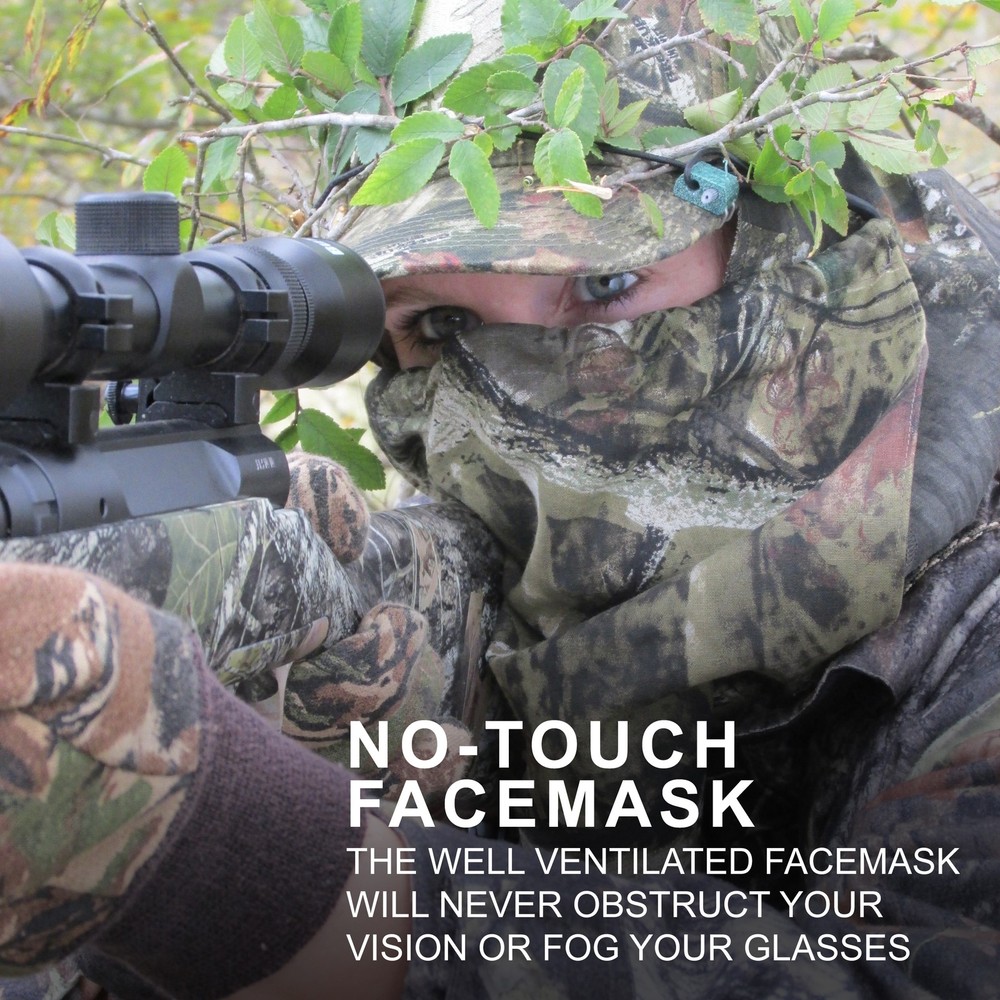 BunkerHead Cotton Camo Head Concealment System