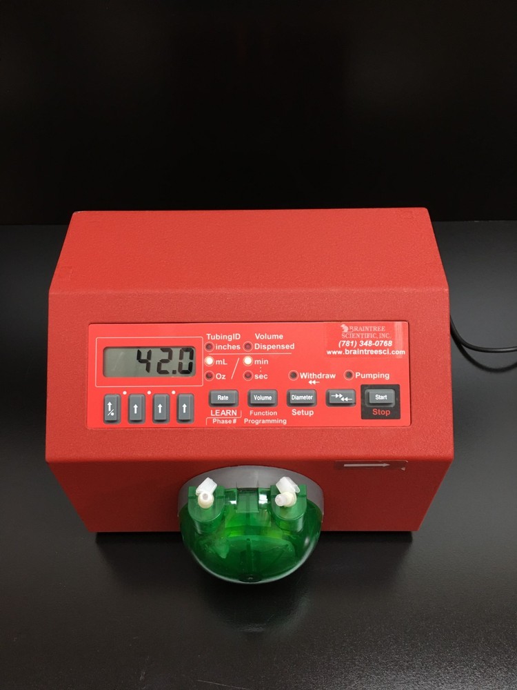Braintree Scientific Model BS-900PG Programmable Peristaltic Pump with WARRANTY
