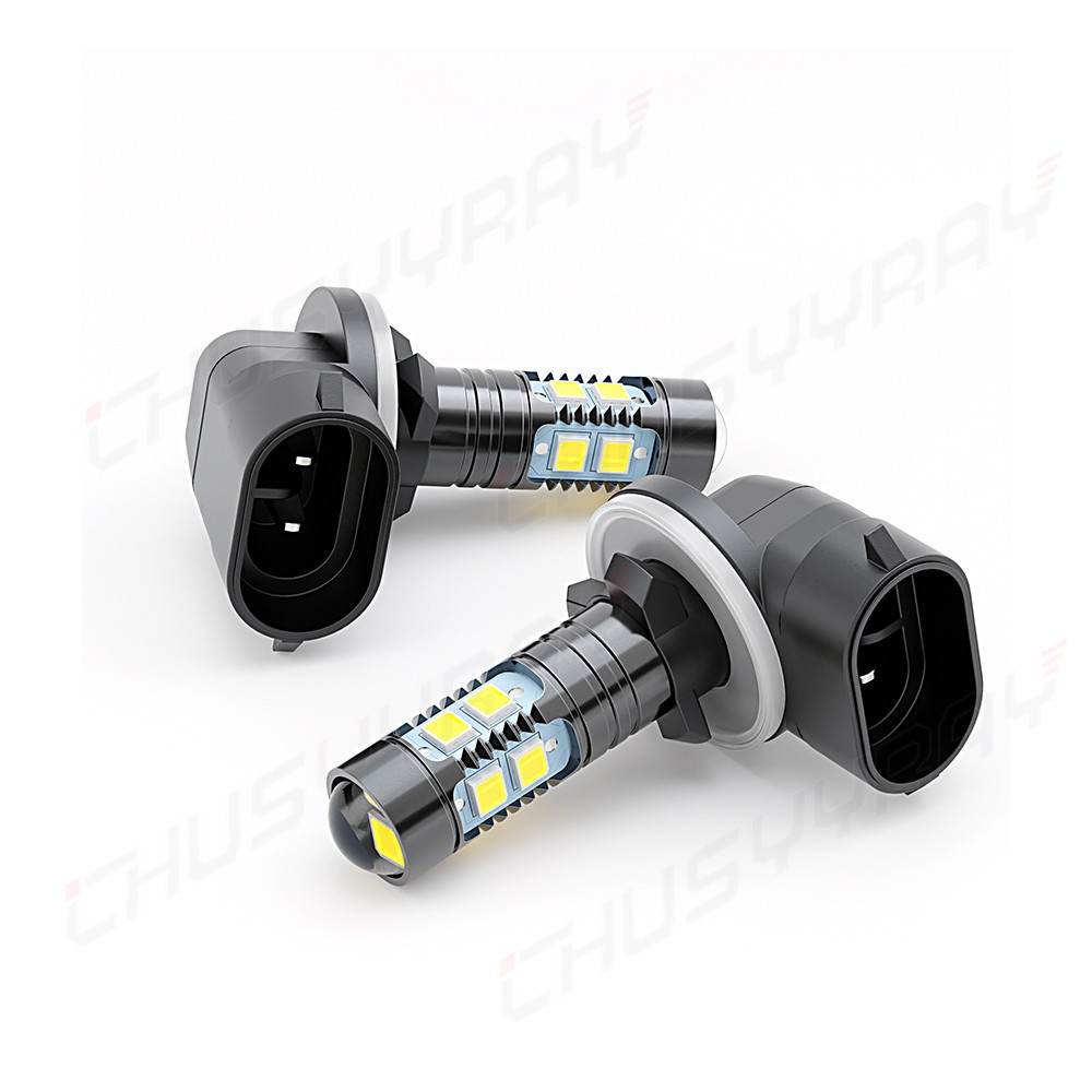2 EX Bright LED bulbs Replacement for DEERE HEADLIGHT 50 WATT pn R136239