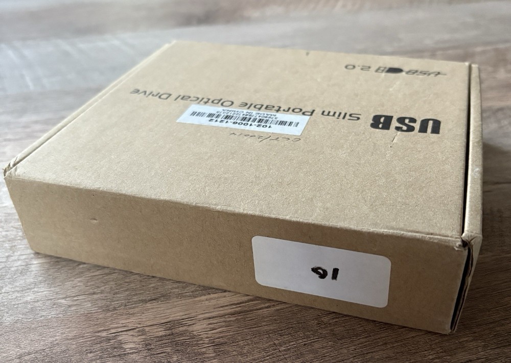 USB 2.0 Slim Portable Optical Drive