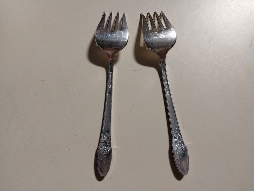 2 salad fork 1847 rogers bros USED