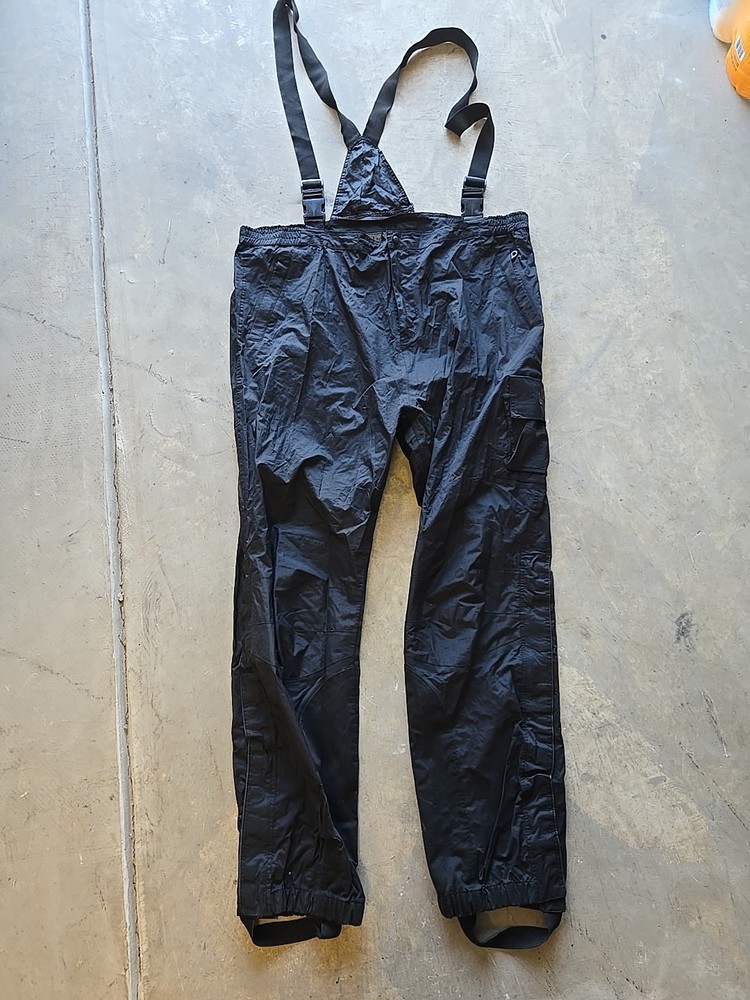 Harley Davidson Black Overall Rain Pants 3XL