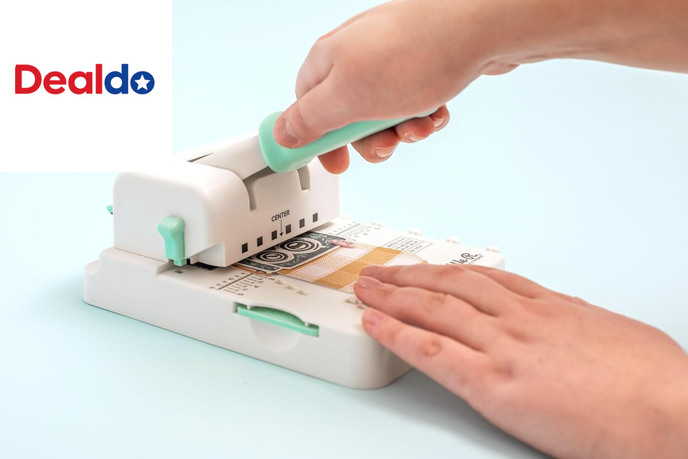 Mini Cinch Bundle Includes Book Binding Machine, 16 Wires, Wire Cutters, and Six