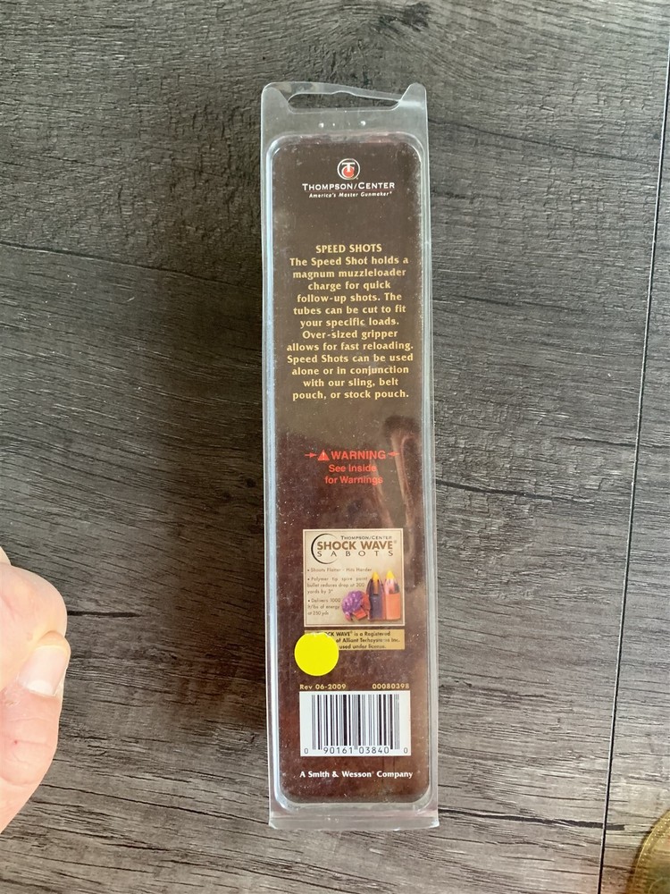 Thompson Center Speed Shot Muzzleloader Load Carrier No. 7498