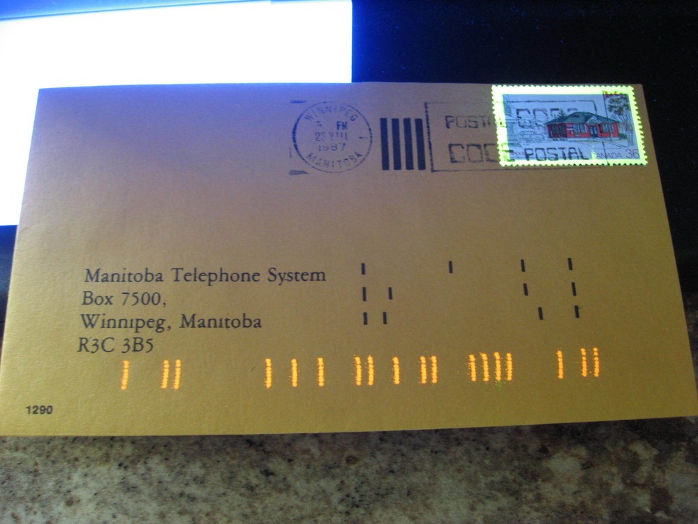 CANADA Sc 1123 CAPEX 87 double tagged + blobs error on cover! Check it out!