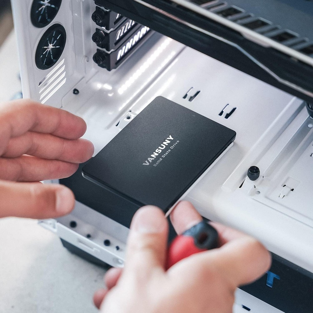 2TB SATA III SSD Internal Solid State Hard Drive 2.5” Internal Drive Advanced...