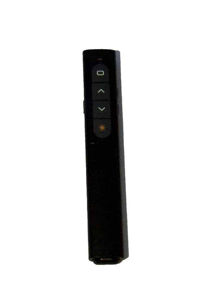 Black Slim USB Wireless Laser Pointer Presenter Mouse Remote Control
