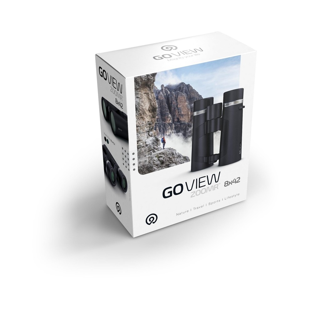 Binoculars ZOOMR 8x42, Phantom Black