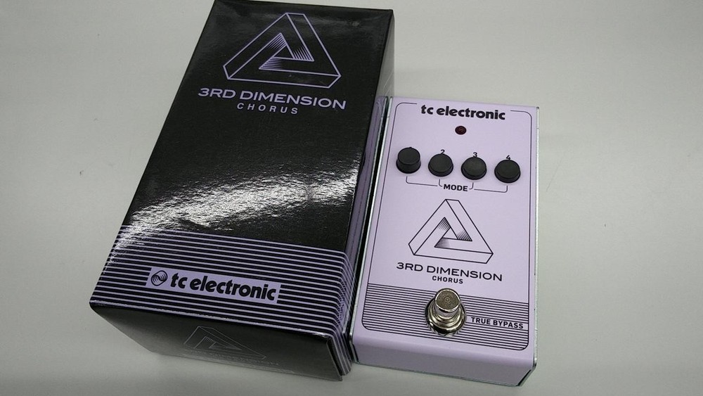 TC Electronic 3rd Dimension Chorus Guitar Effect Pedal Used