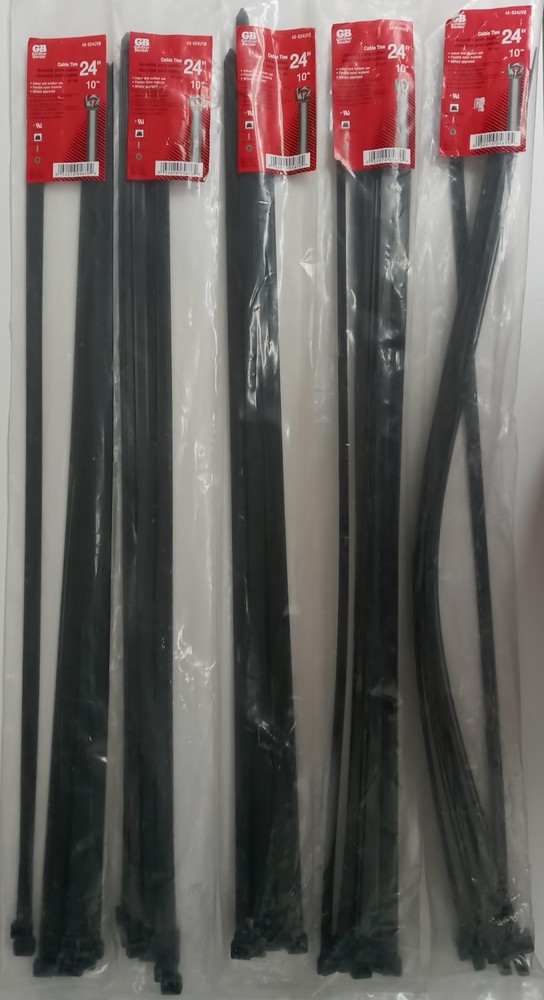 Gardner Bender 45-524UVB Cable Ties 24" 50qty