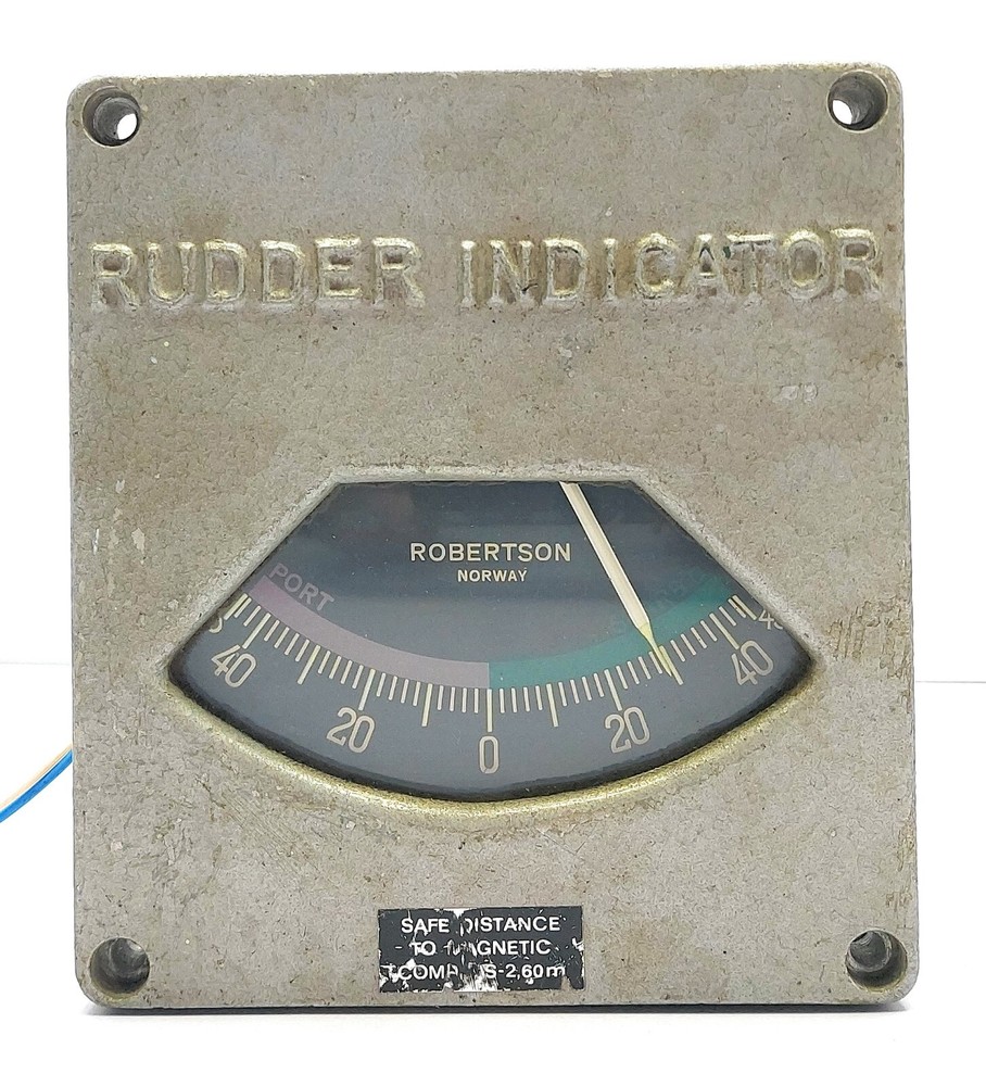 Robertson rudder angle indicator 40-0-40