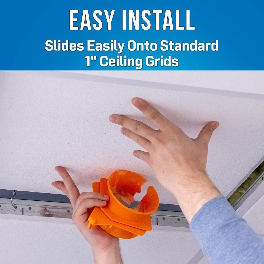 Cable Funnel Drop Ceiling Protector for Safe and Organized Wire Installation