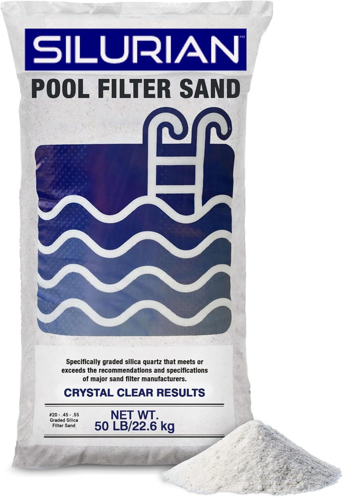 US Silica 5 Pack Angular Pool Filter Sand for Crystal Clear Water