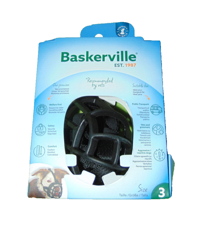 Size 3 Ultra Muzzle for Dogs Baskerville New