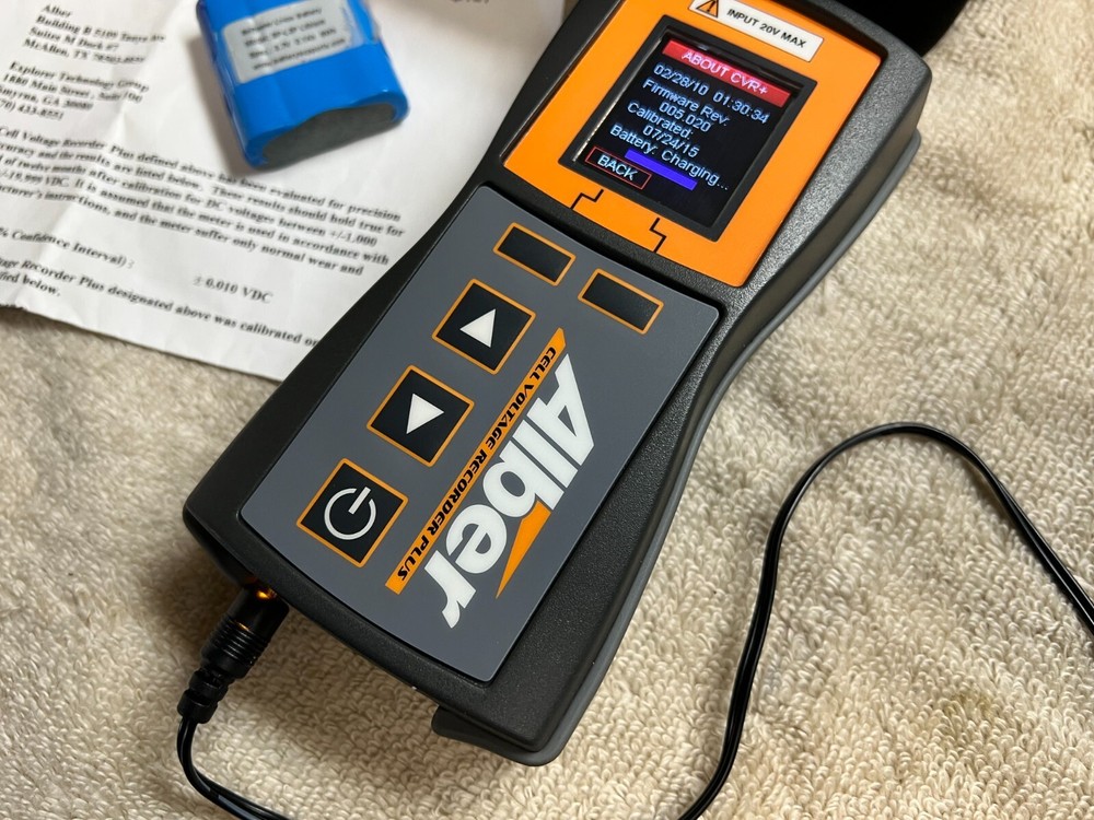 Alber Cell Voltage Recorder Plus - Handheld Cell Voltage Tester CVR+
