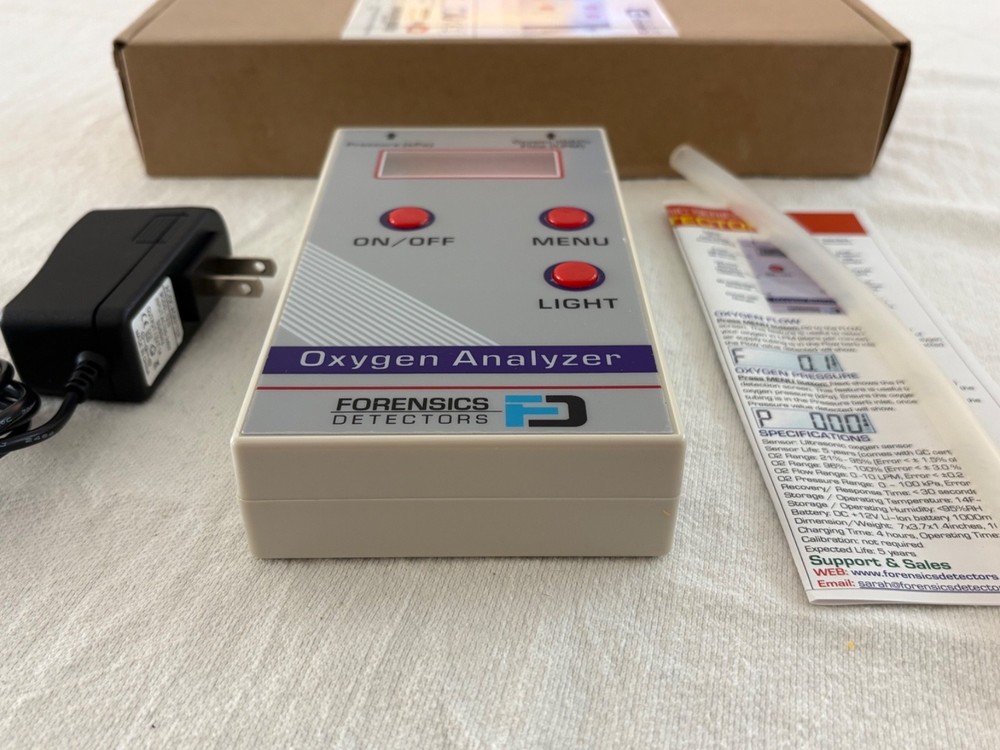 Forensics Detectors Oxygen Analyzer OXY1000 - Free Shipping