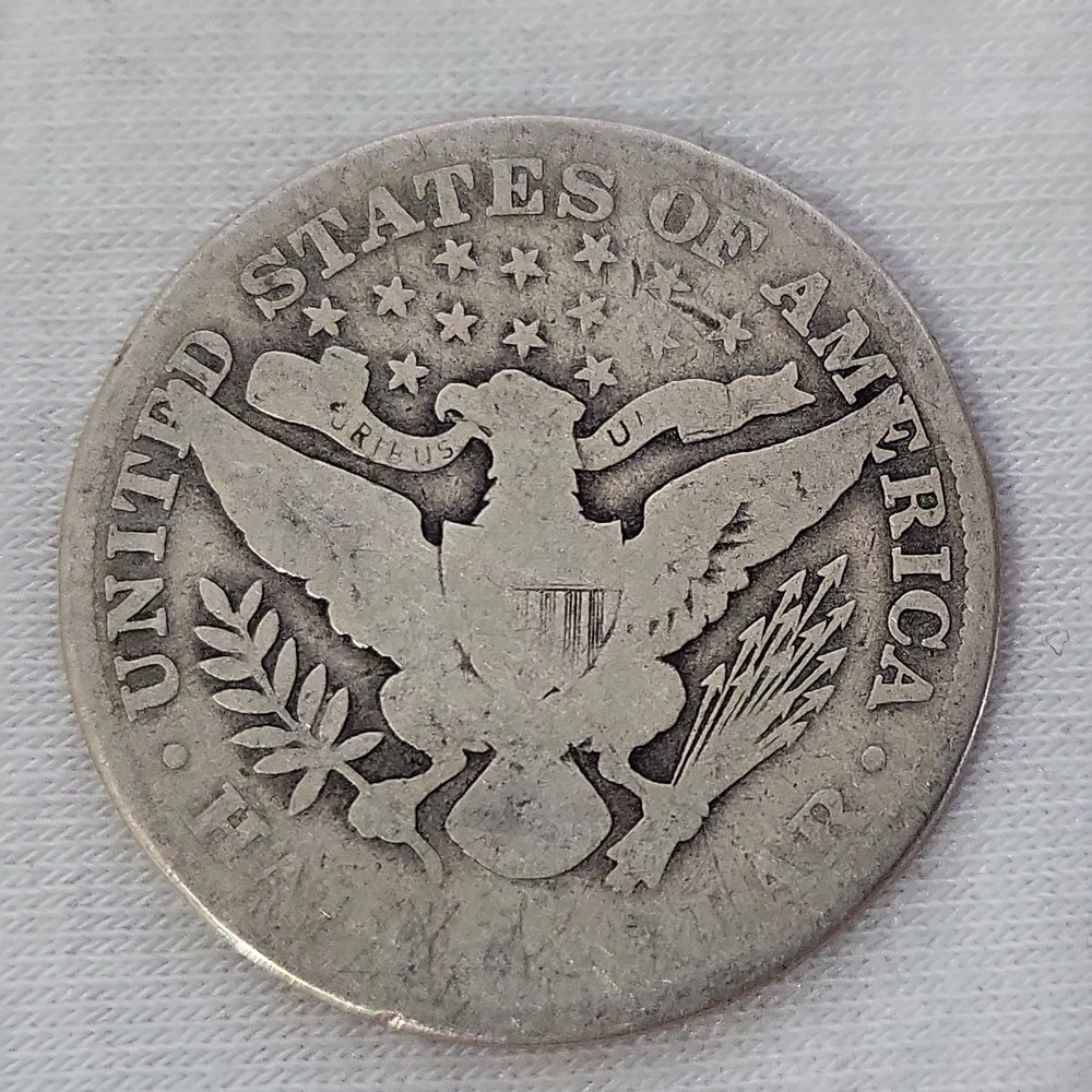 1912 Barber Half Dollar in Good Condition