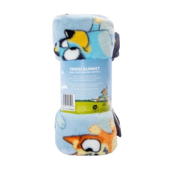 🔥Bluey Plush Throw Blanket 45" x 60" Bingo Soft BNWT🔥