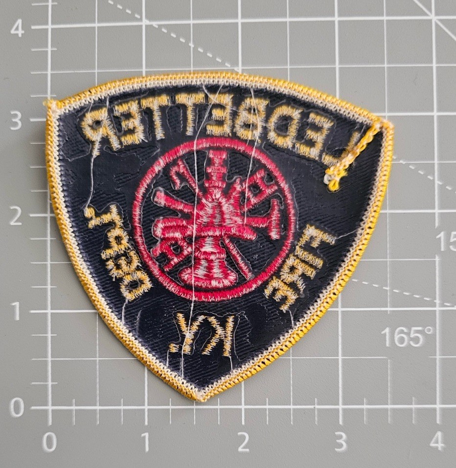 Leadbetter Kentucky Fire Department Shoulder Patch NEW