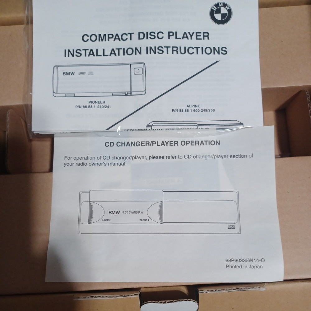 BMW Remote Compact Disc Changer