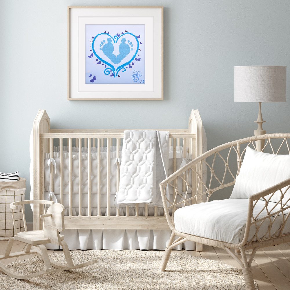 Diamond Dotz It's a Boy Diamond Painting Kit