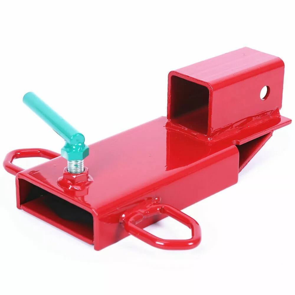 2" Clamp On Forklift Hitch Receiver Pallet Fork Trailer Towing Adapter