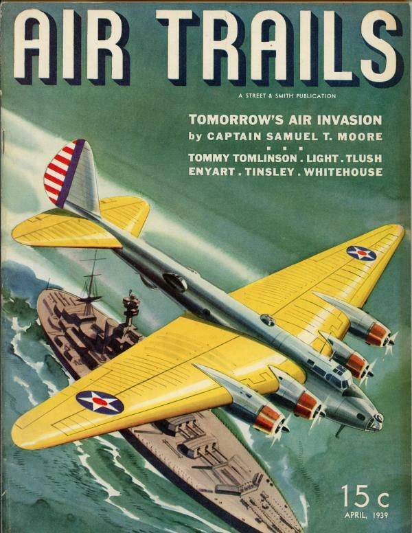 Air Trails Apr 1939 Pulp