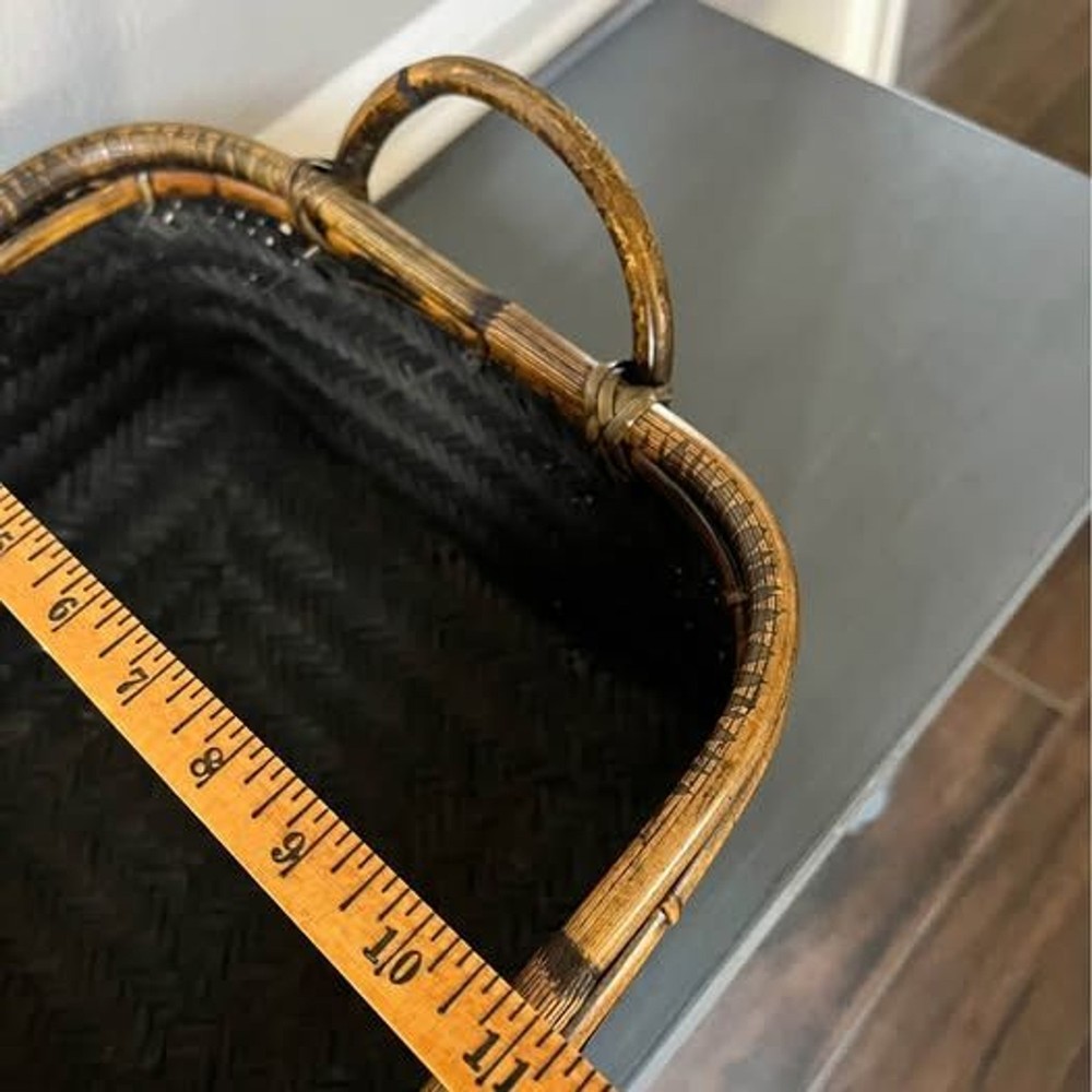 Bamboo Basket with 2 Handles
