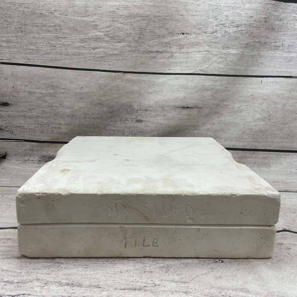 Vintage Alberta’s Ceramic Casting Mold Six Sided Tile #789