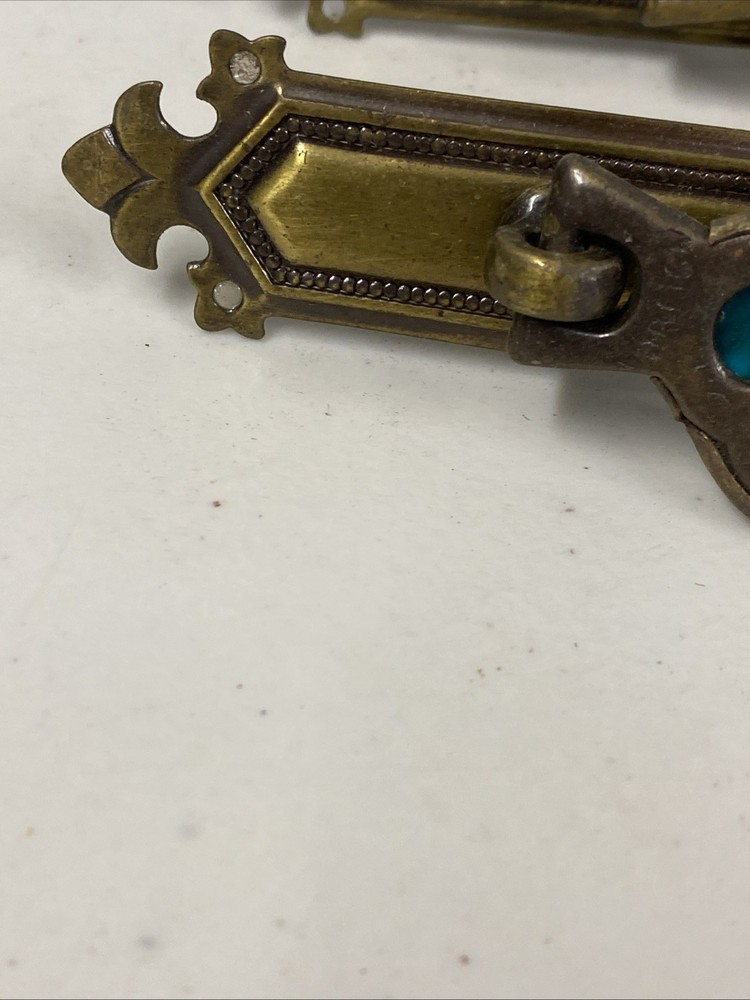 Draw Cabinet Metal 4" drop Handle Bundle X 12 used @E