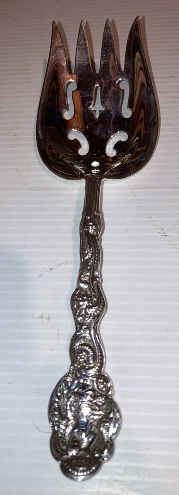 Vintage Gorham Sterling Silver Versailles Serving Fork 9”
