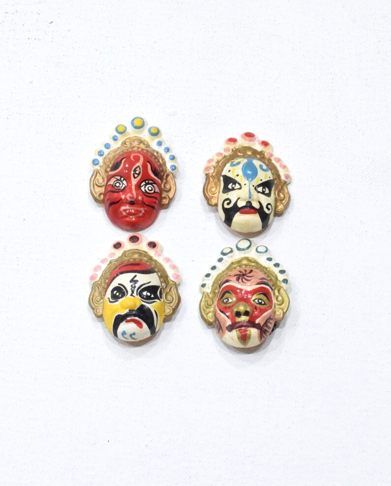 Chinese Theatrical Paper Finger Pupper Sets