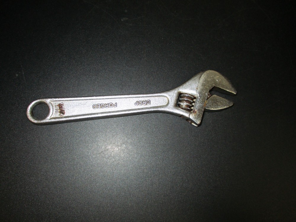 "6" Adjustable Drop Forged Wrench KMC Korea A13