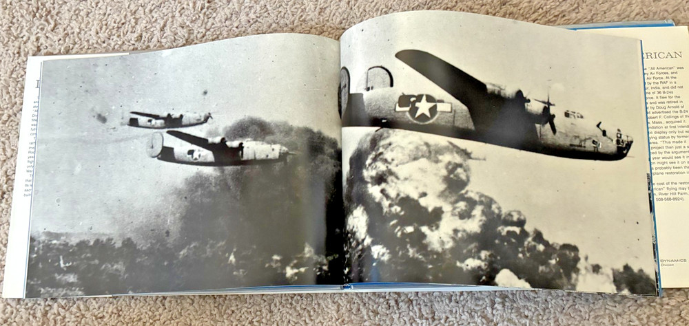 'Liberator' Hardcover Book by General Dynamics. B-24 New