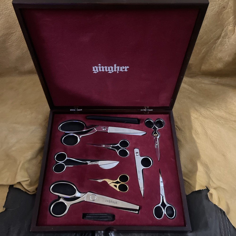 Gingher 8 Piece Scissor Collection Box Set