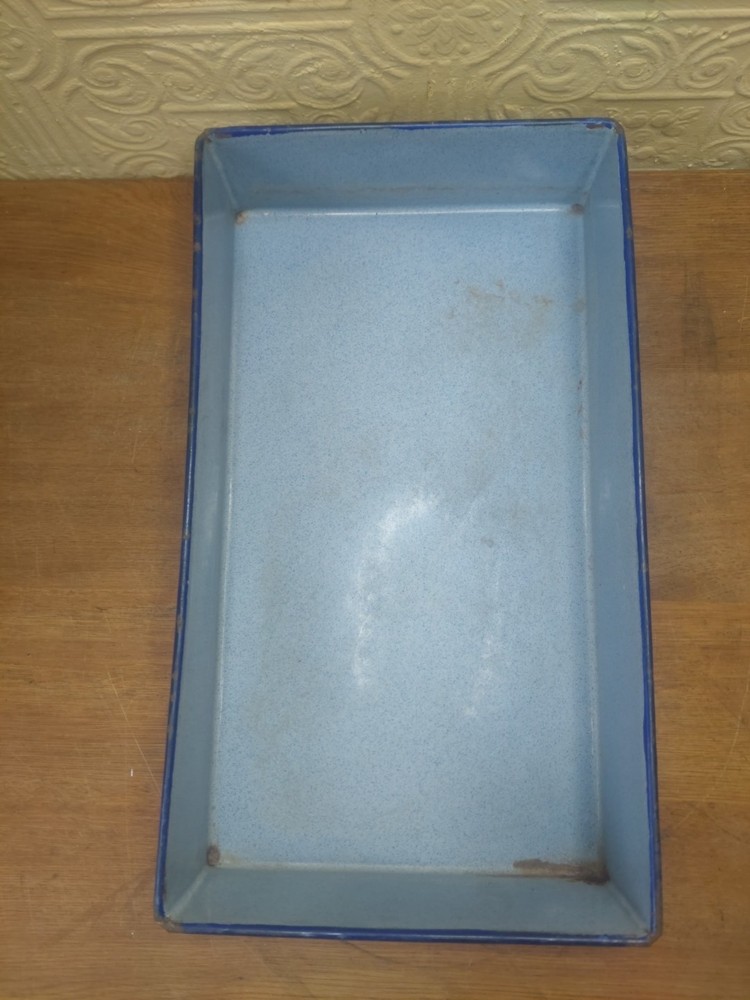 Vintage Enamel Photographic Development Tray