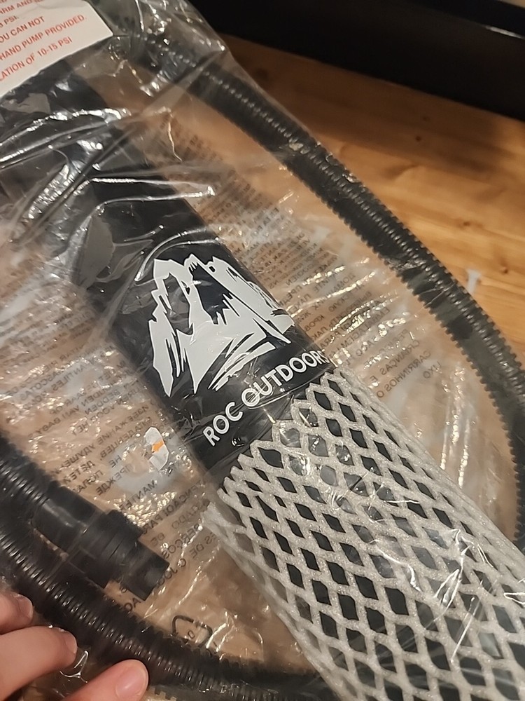 NEW SEALED ROC Outdoors Paddle Hand Pump
