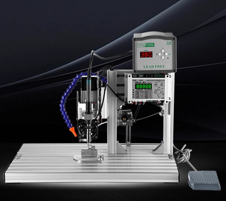 Semi-Automatic Soldering Circuit Board Machine Switch Chip Spot Tin Machine