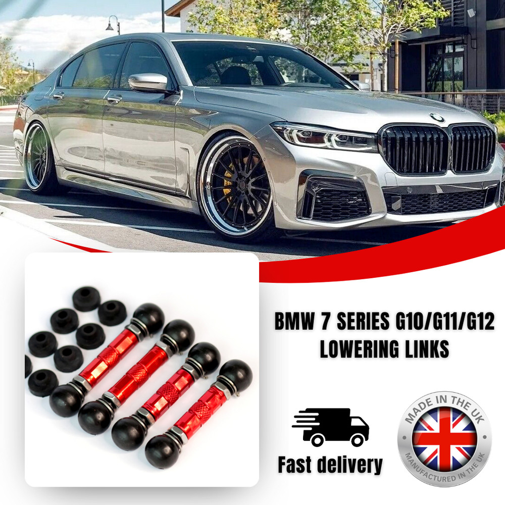 BMW 7 SERIES EVOLUTION LOWERING LINKS KIT G11 G12 ADVANCED PRECISION ADJUSTMENT