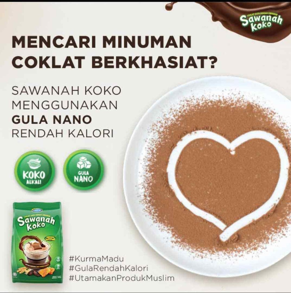Savanah Koko Chocolate Drinks ( Muslim Product )