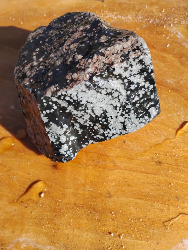 Snowflake Obsidian Rough Specimen