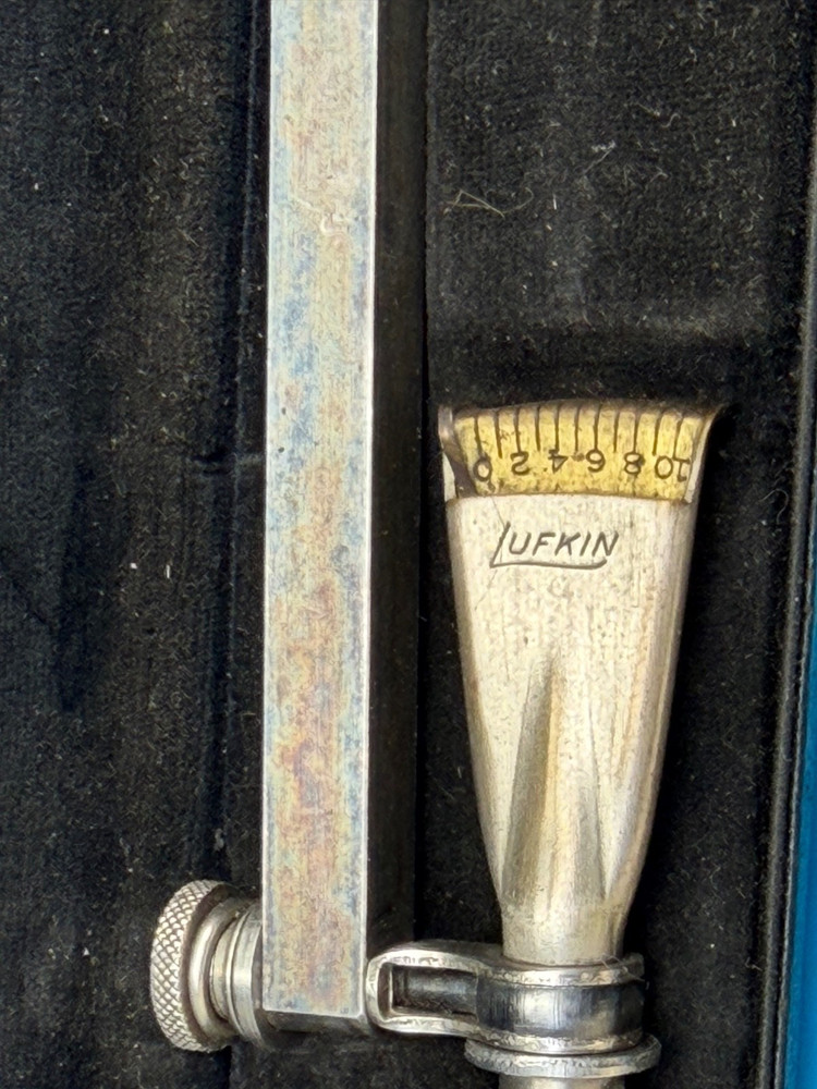 Lufkin 199 vintage indicator 0-.010"