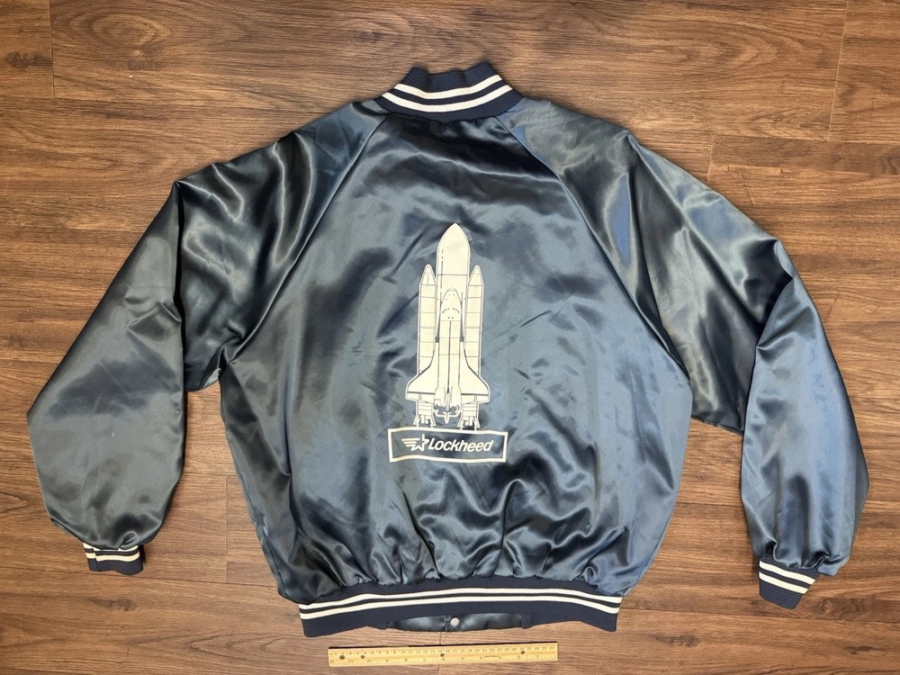 Vintage Lockheed - Space Shuttle Satin Jacket