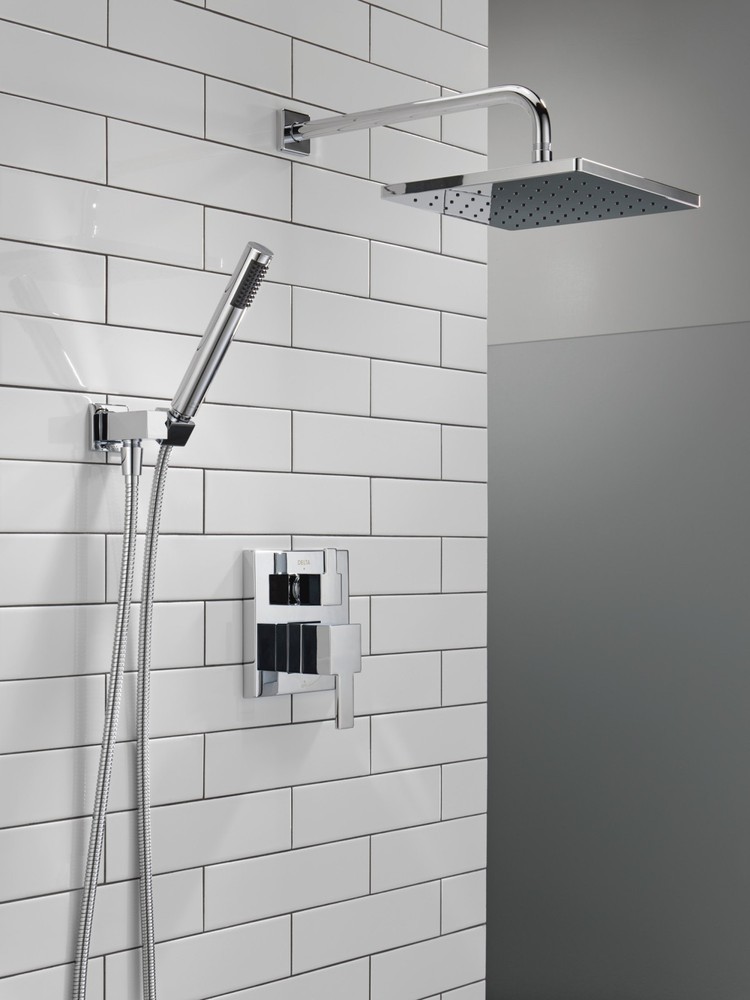 Delta 342701 Modern Square Non Shared Function Shower System - Bronze