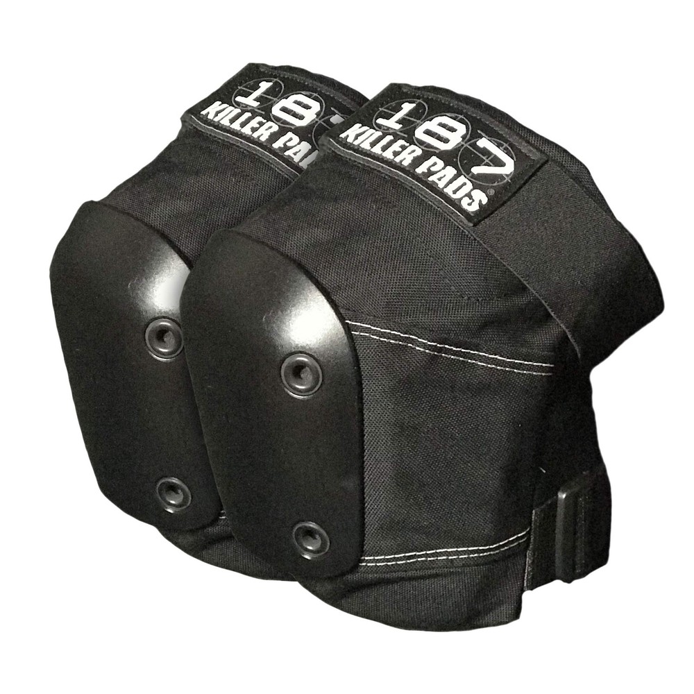187 Killer Pads Slim Knee Pad, Black, Medium Medium, Black