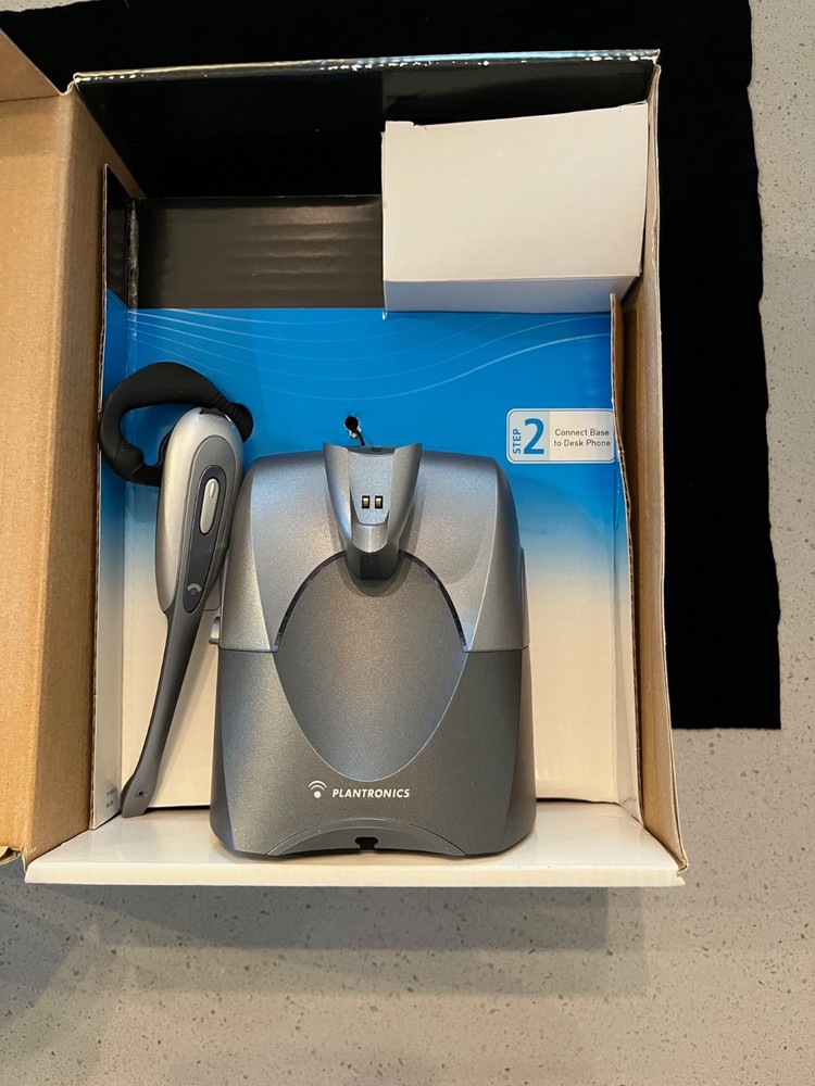 Plantronics CS55 Grey Ear-Hook Headset